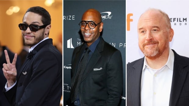 three men in suits pictured on red carpets in this composite image