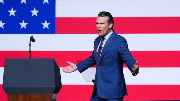 The “political activity” of the American military leadership has passed, ShegSeth said The “political activity” of the American military leadership has passed, ShegSeth said
