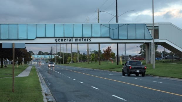 General Motors factory plant in Oshawa