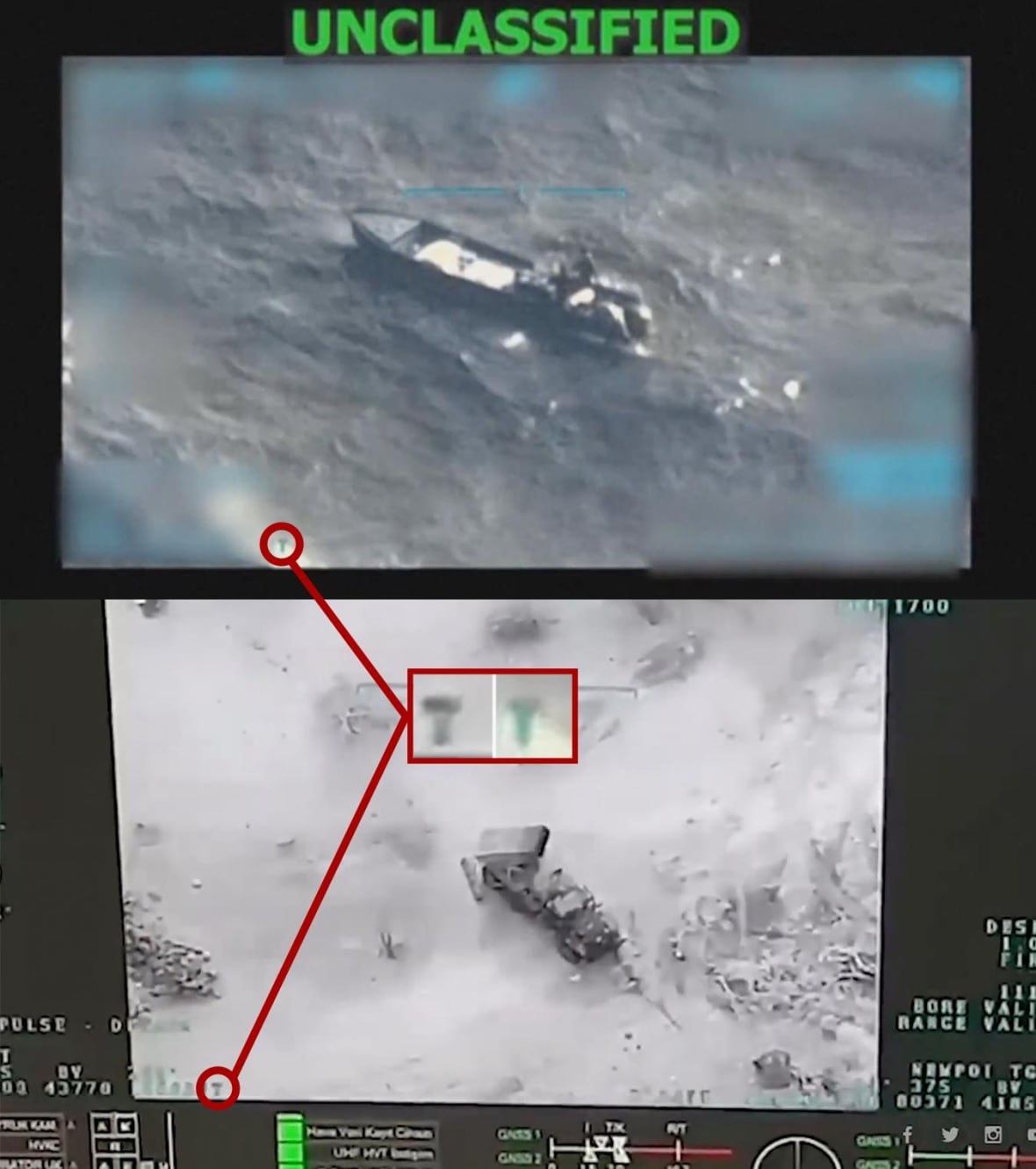 Une comparaison entre deux flux vidéo.