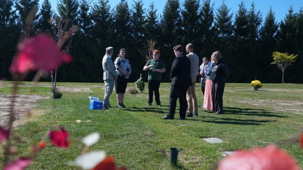 No one claimed his body when he died. These strangers came together to help bury him