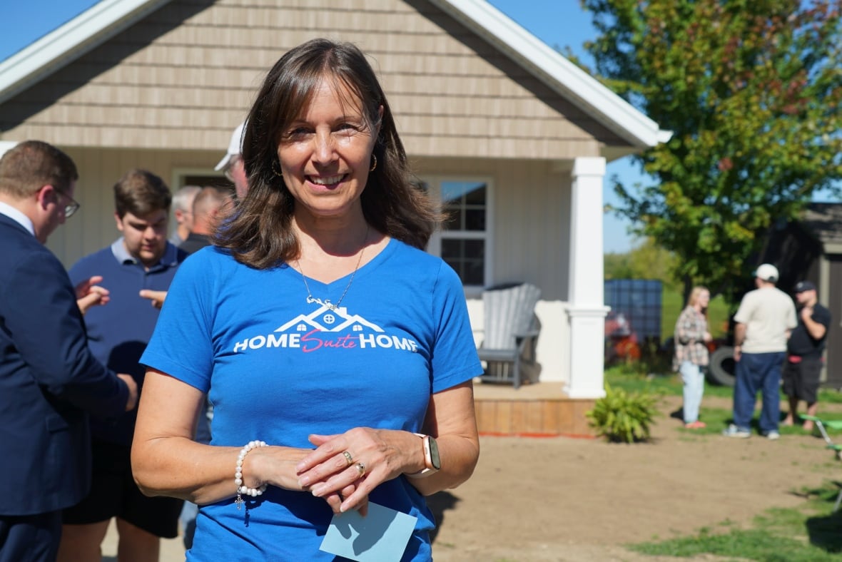 Vicky Devocht said finally handing over the keys to the home was a momentous occasion.