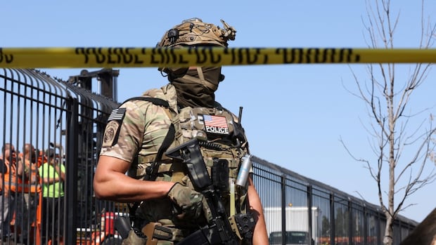 The US Border Patrol thrives a wife in Chicago as a Federal Troop launch in Illinois Looms