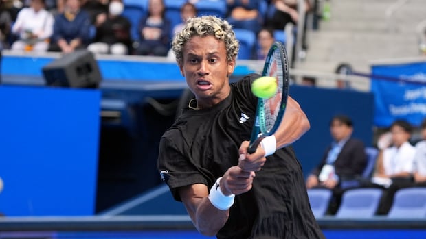 Canada's Gabriel Diallo advances via walkover over Belgian David Goffin at Shanghai Masters