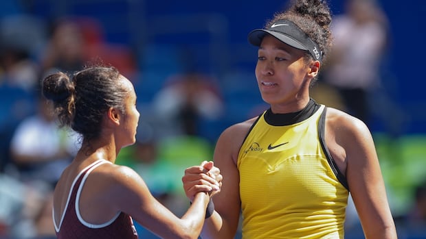 Naomi Osaka rallies to beat Canada's Leylah Fernandez at Wuhan Open