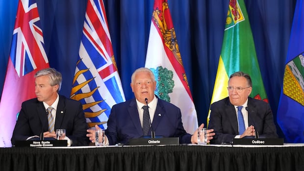 5 premiers urge Carney to withdraw court submission on notwithstanding clause | CBC News