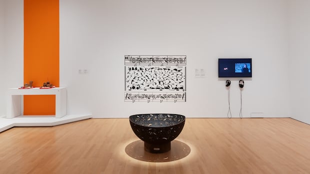 Why artist Tania Willard created a musical score based on her woodpile