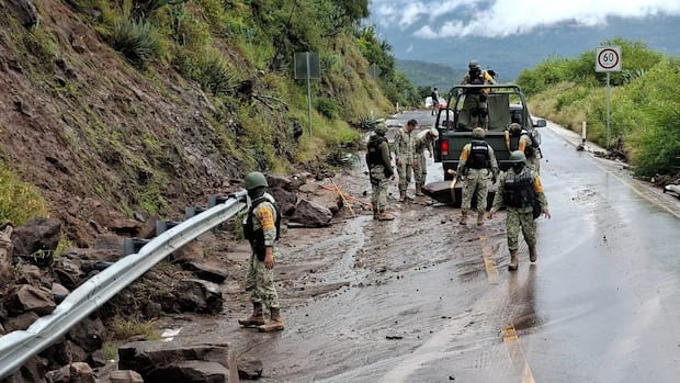 Most of them were dead, not, thousands of homes were destroyed after the rains were swept away in Mexico