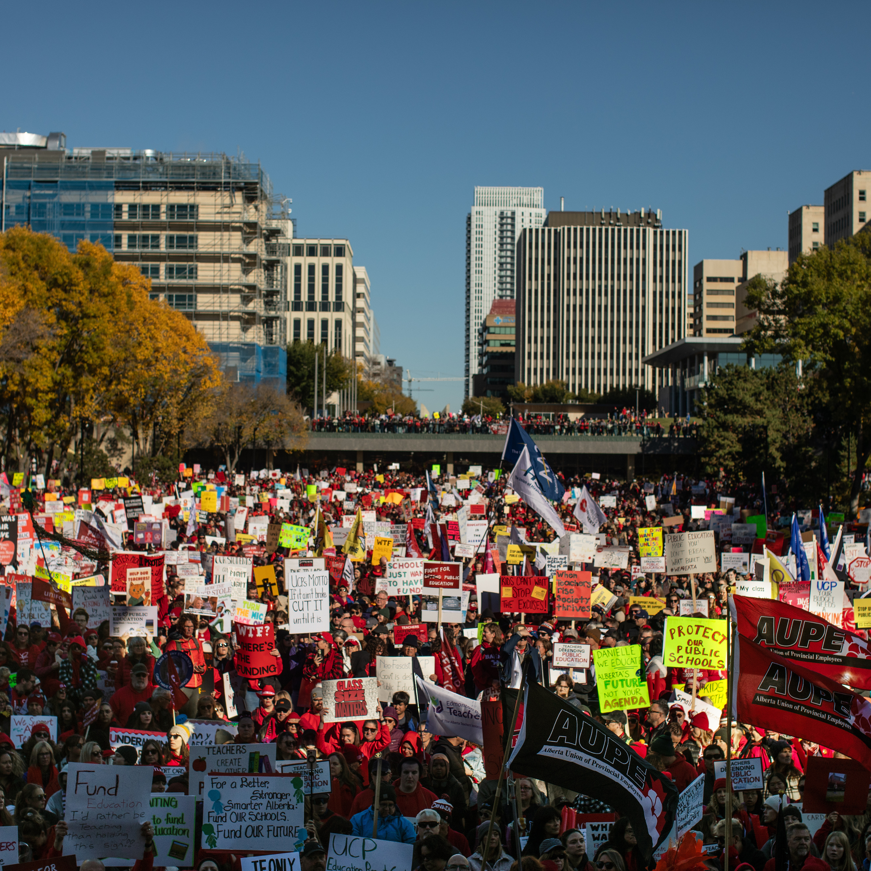 Is Alberta headed for a general strike? Is Alberta headed for a general strike?