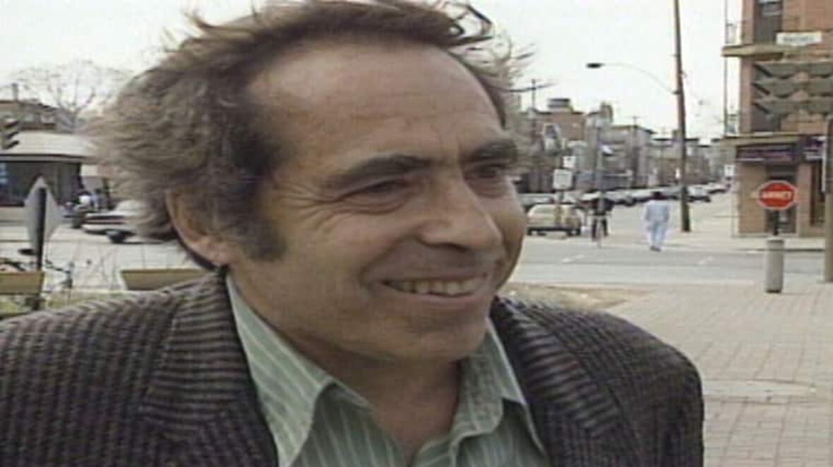 Robert Silverman recites bicycle poetry in 1990 CBC.ca