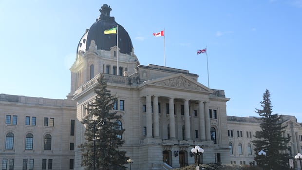 The exterior of the Saskatchewan Legislative Building.