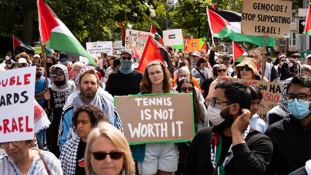 Canada wins Davis Cup tie against Israel in empty Halifax arena amid protests