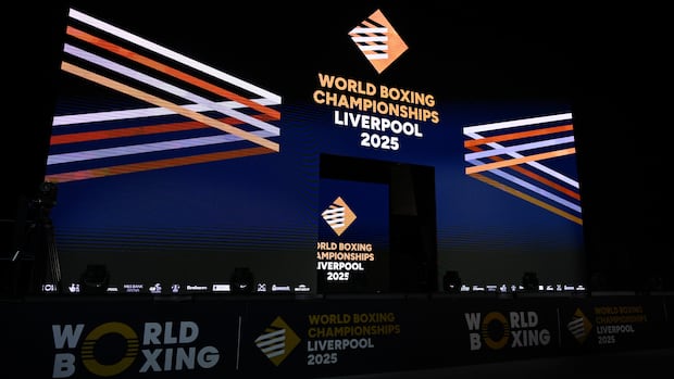 General view inside the stadium during the World Boxing Championships at M&S Bank Arena on September 04, 2025 in Liverpool, England.