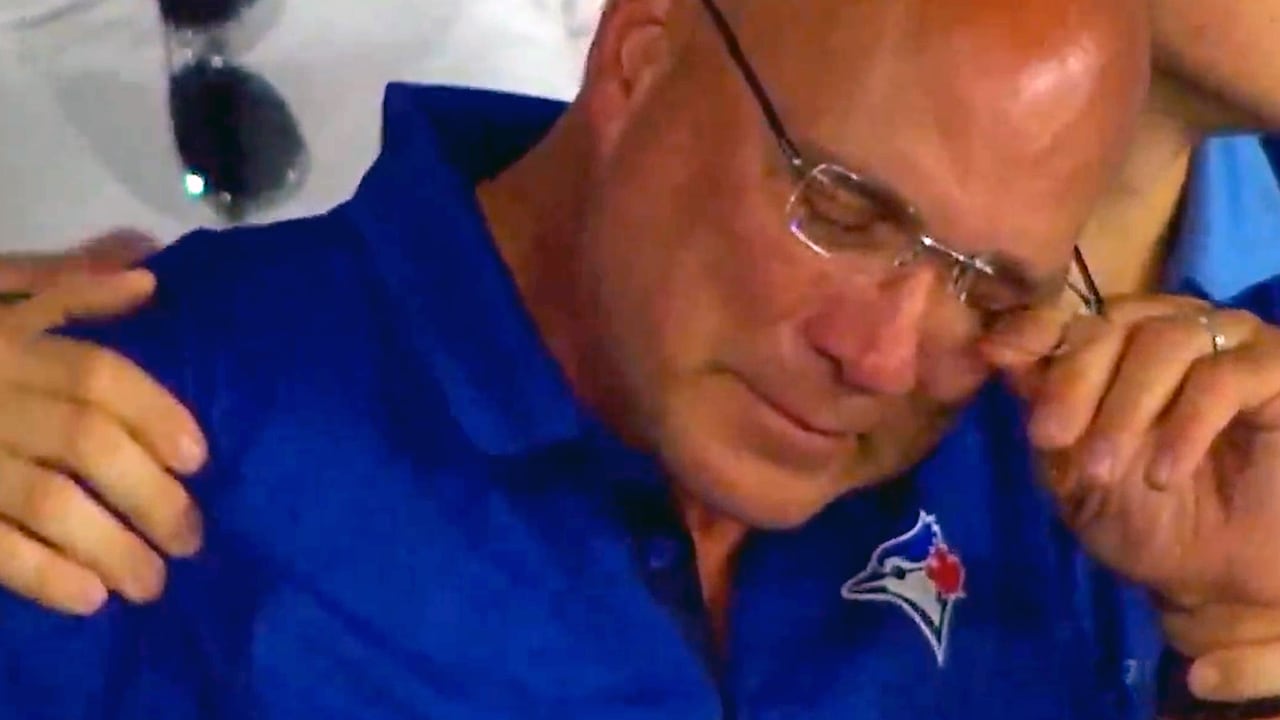 #TheMoment a dad was brought to tears watching his son’s MLB pitching debut