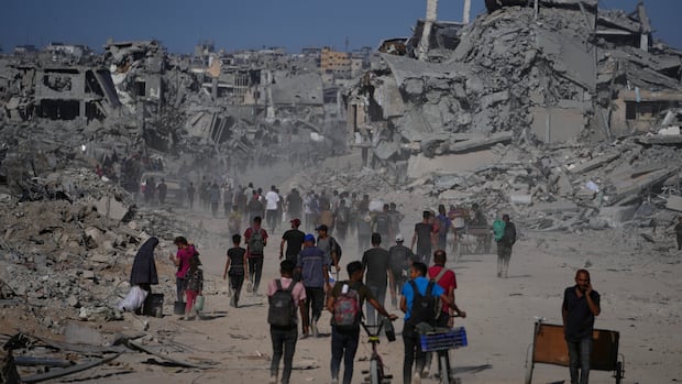 Gaza ceasefire brings relief to Toronto's Palestinian, Jewish communities | CBC News