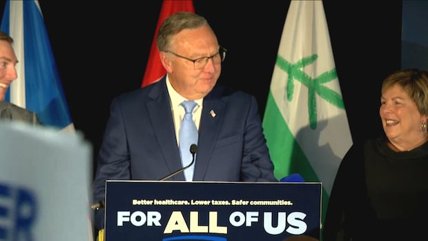 A man at a podium