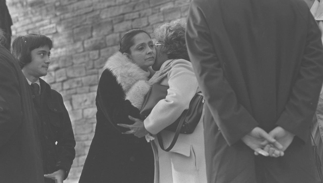 May also remembers the look of 'total devastation' on Rabot's mother's face outside the funeral.