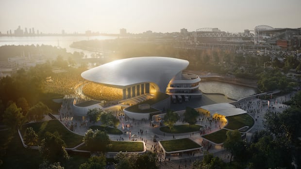 Toronto's waterfront music venue renamed RBC Amphitheatre, will close in 2027 for renos | CBC News
