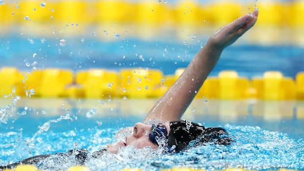 Highlights of Danielle Dorris of Moncton, NB., finished second in the women’s 100-meter backstroke S7 final,