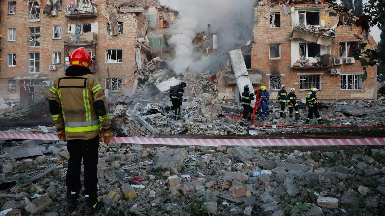Russia unleashes deadly drone, missile attack on Kyiv