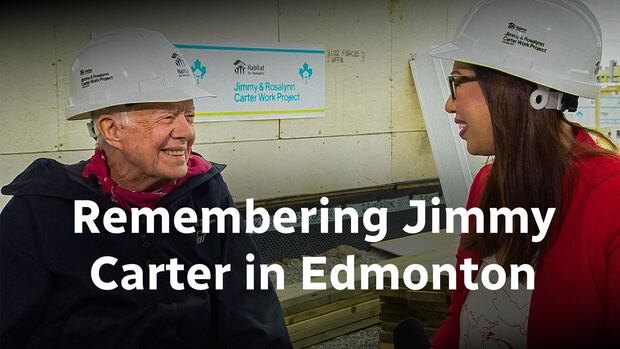 Jimmy Carter in a CBC interview in 2017 Jimmy Carter in a CBC interview in 2017