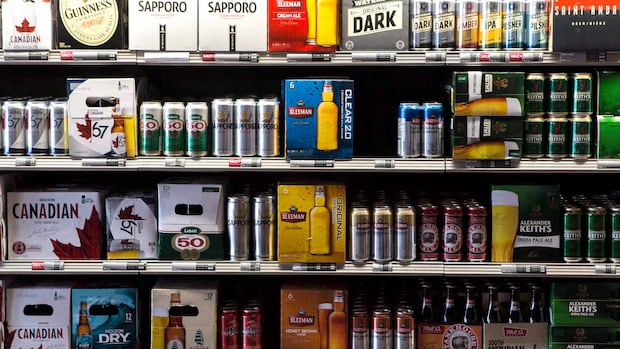 Beer products are on display at a Toronto beer store on Thursday, April 16, 2015.Ontarians may be able to buy beer at 60 grocery stores - from multinational big box stores to small, independent grocers - across the province by the end of the year. Bottles on a shelf