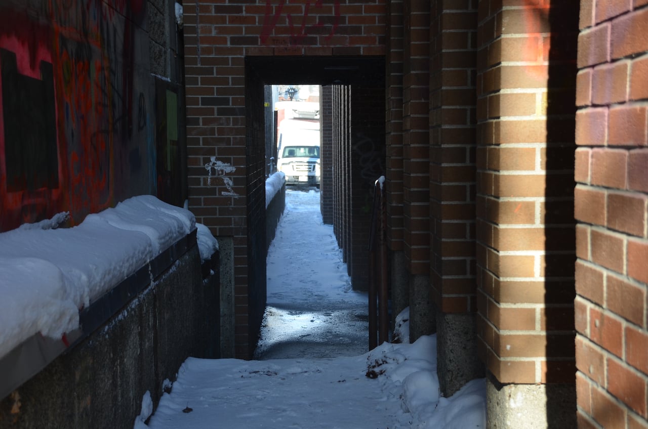 Photo of a walkway