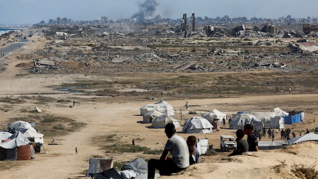 Israel continues strikes on Gaza as Palestinians pin hopes on Trump peace plan