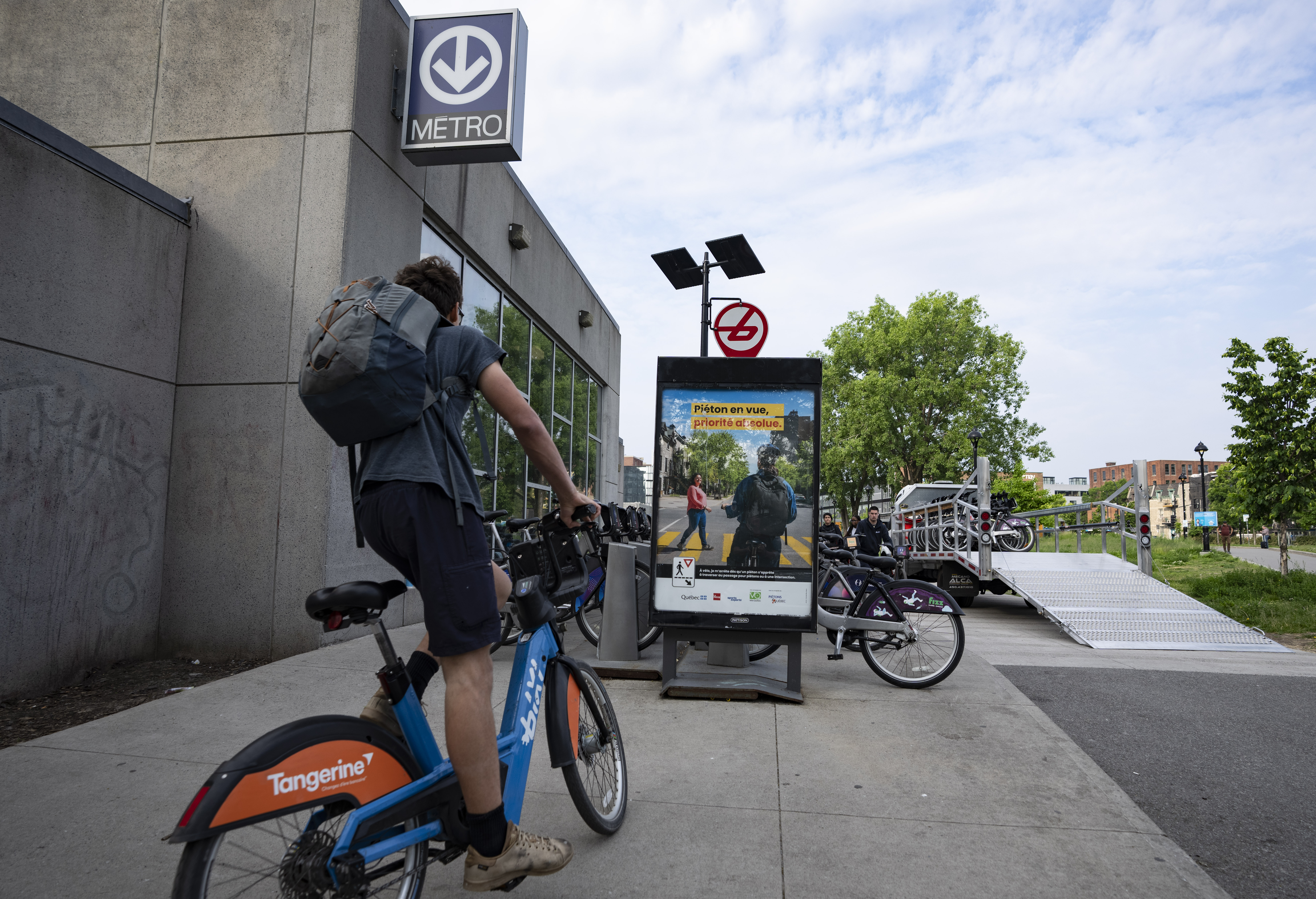 Montreal transit users react to beginning of month-long strike – CBC