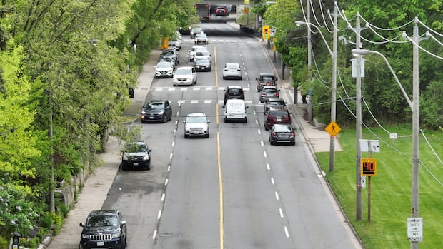 Toronto's most cut-down speedcam recorded drivers going more than 100 km/h, data shows | CBC News