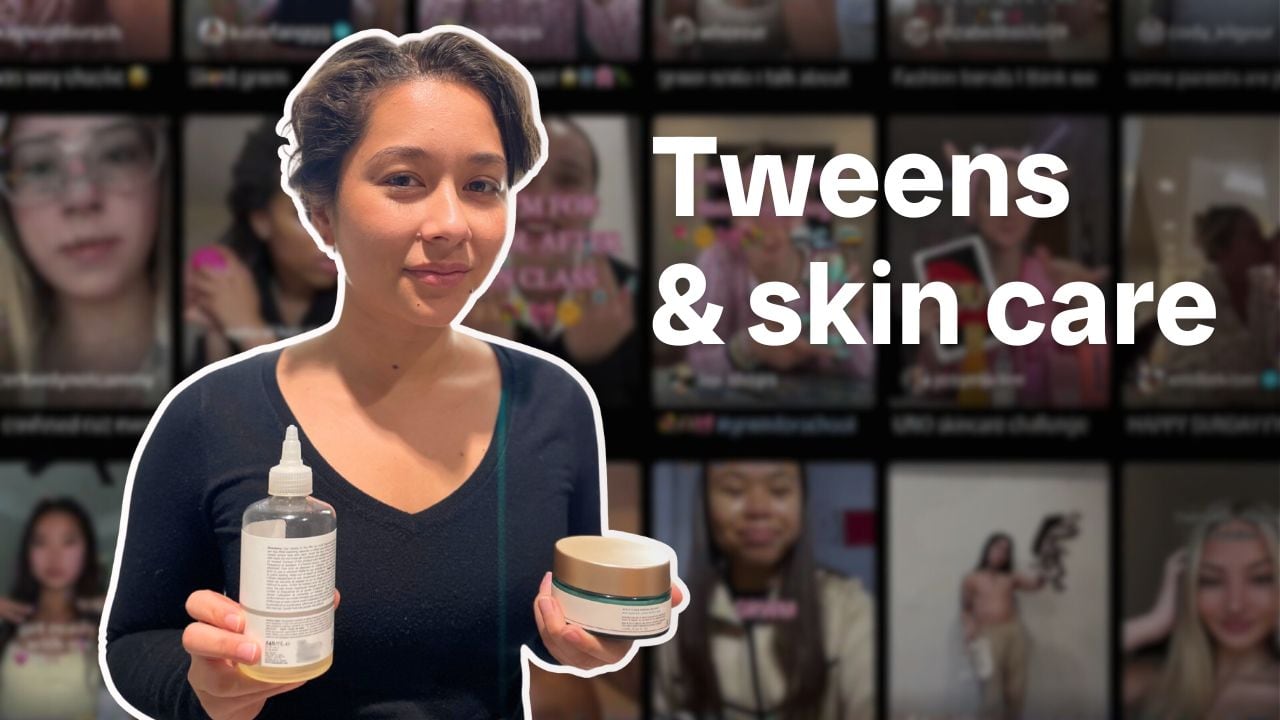 Retinol, lactic acid, moisturizer: what skin care is safe for your tween | CBC.ca