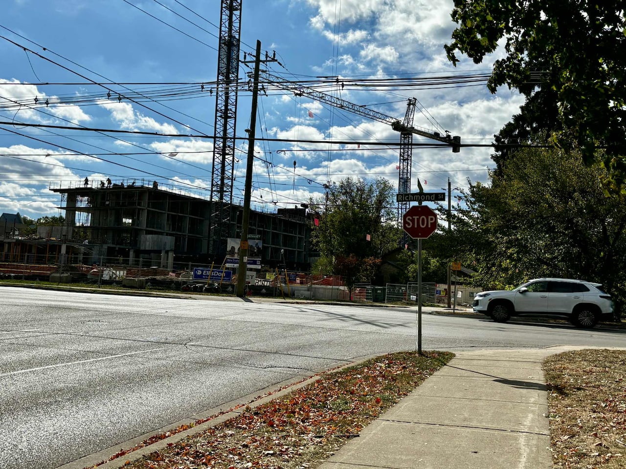 A building being constructed