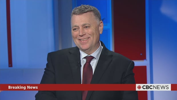 Dennis King announced Thursday that he was stepping down as P.E.I's premier and walking away from politics entirely. A few hours after the announcement, he joined CBC News: Compass host Louise Martin to talk about his decision and his plans for the future. Dennis King on a studio set