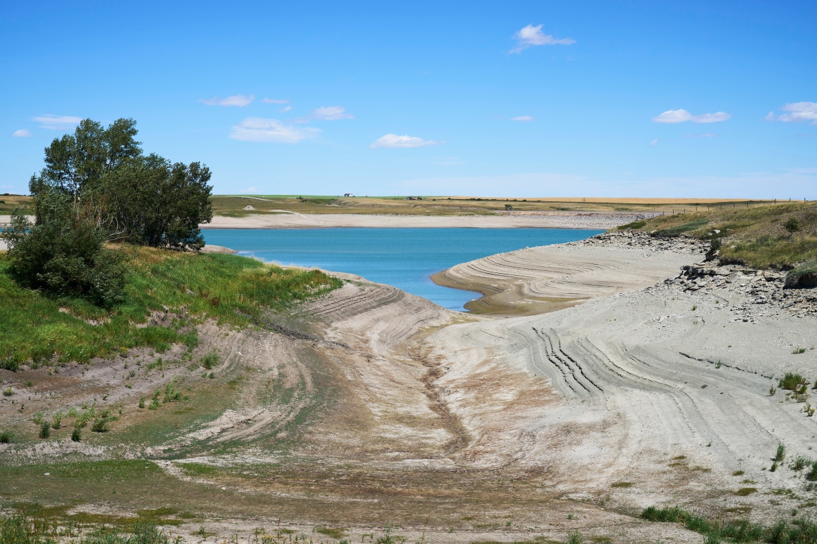 Alberta looks to allow 'lower-risk' water transfers as part of rule changes; A dry landscape is shown\.