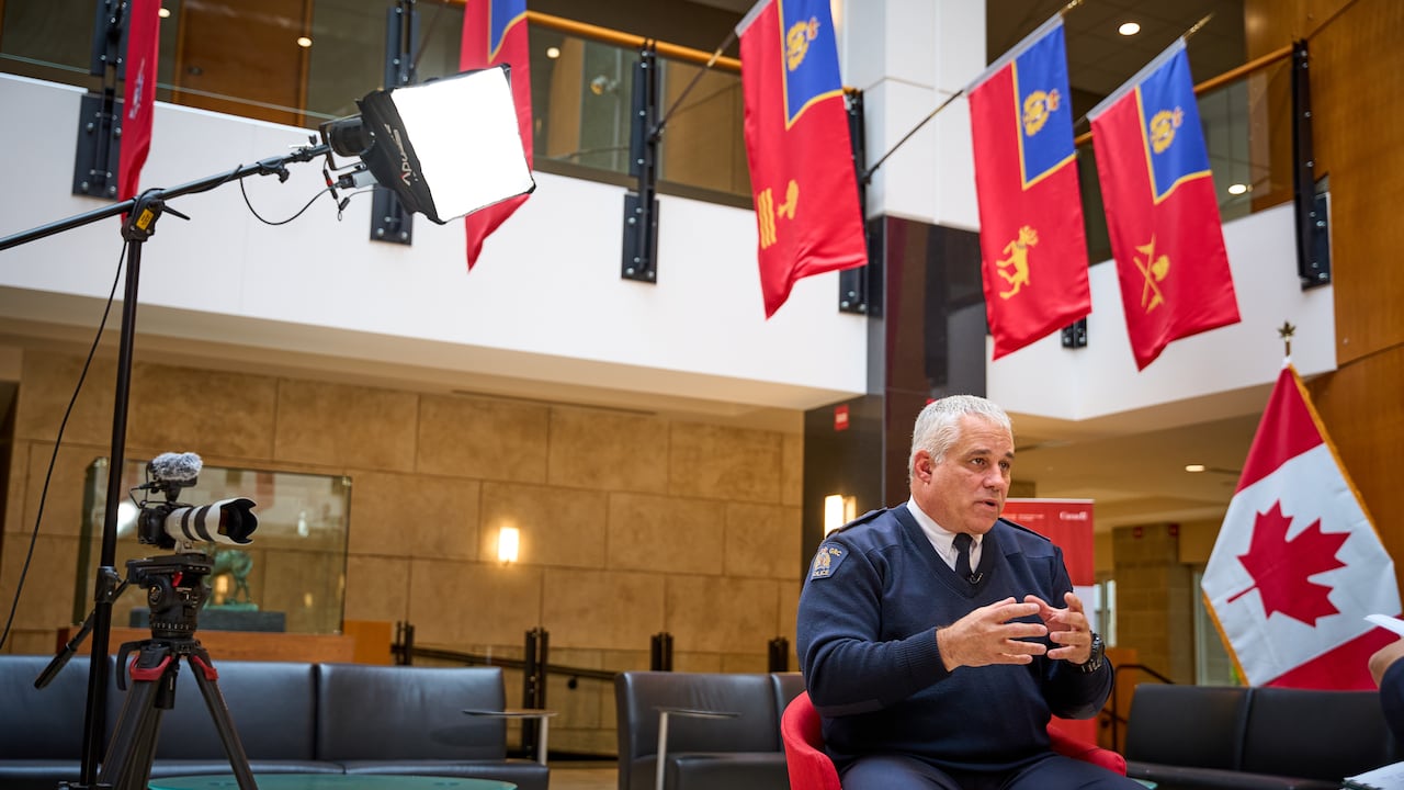 Mike Duheme, Commissioner of the Royal Canadian Mounted Police (RCMP).