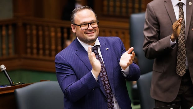 Chris Scott, shown attending question period at Queen's Park in Toronto on May 13 when he was a member of the PC caucus, now sits as an Independent. PC MPP Chris Scott attends Question Period at Queen's Park in Toronto on Tuesday, May 13, 2025.