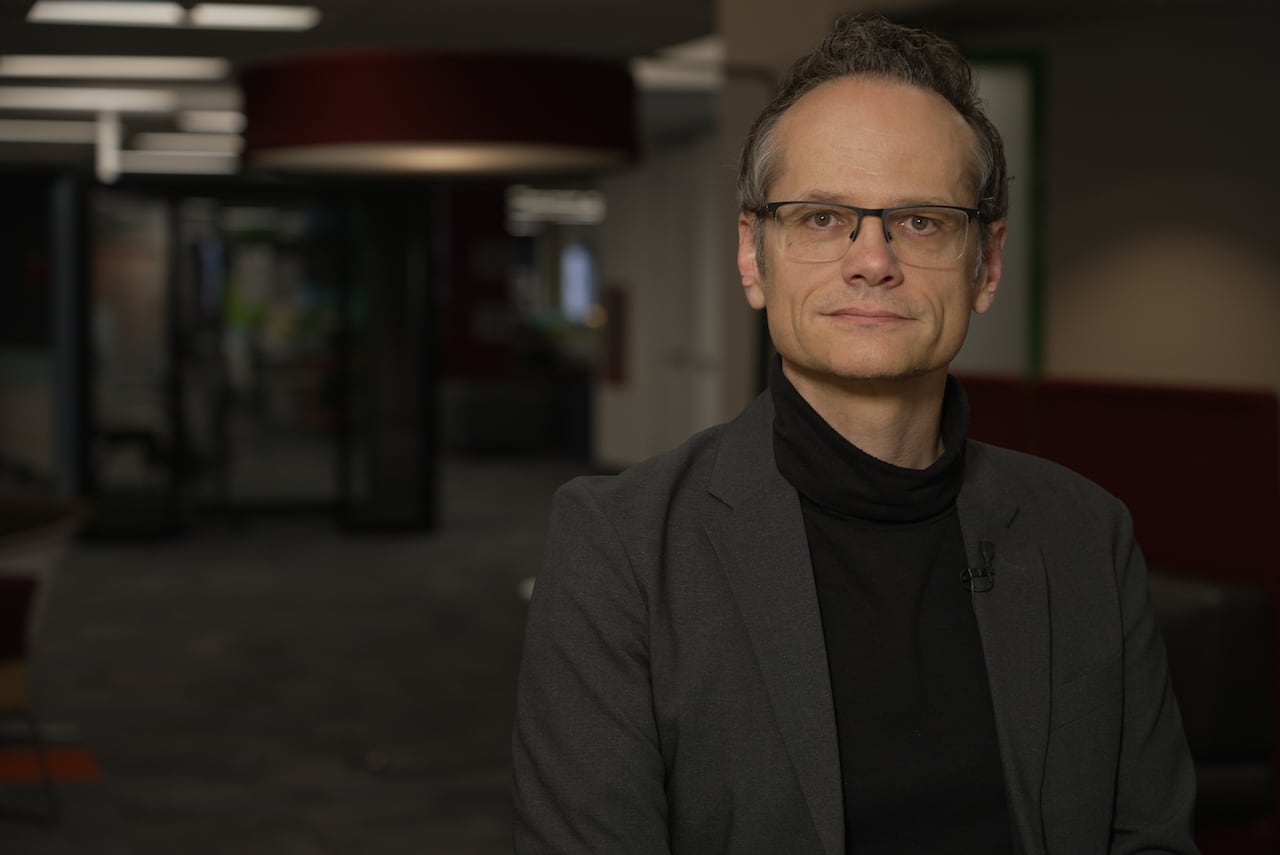 U of W AI Director Mark Daley poses for a photo