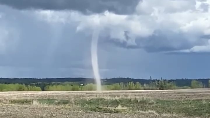 Tornado in Vanderhoof, B.C.