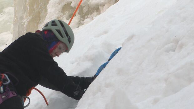 Could you climb this frozen waterfall? Outdoor adventurers gather for ice fest