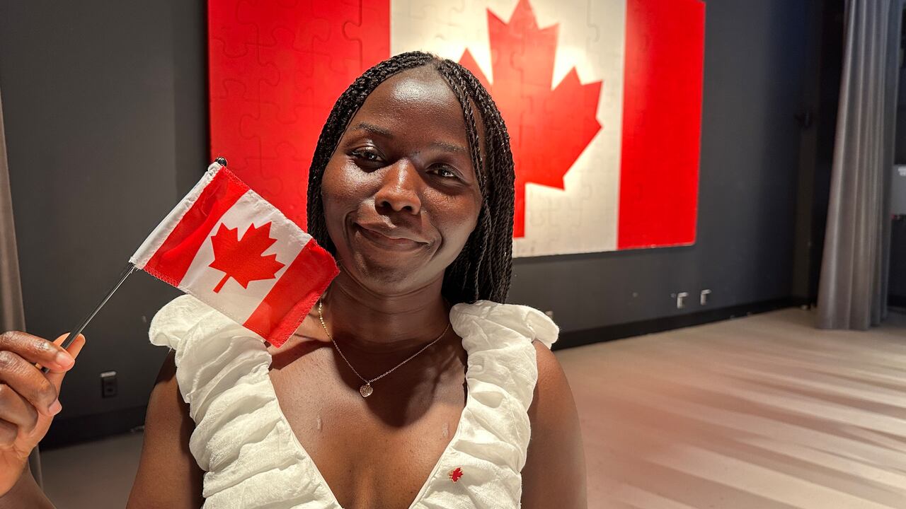 Former refugee 'couldn't be more proud' to become Canadian citizen