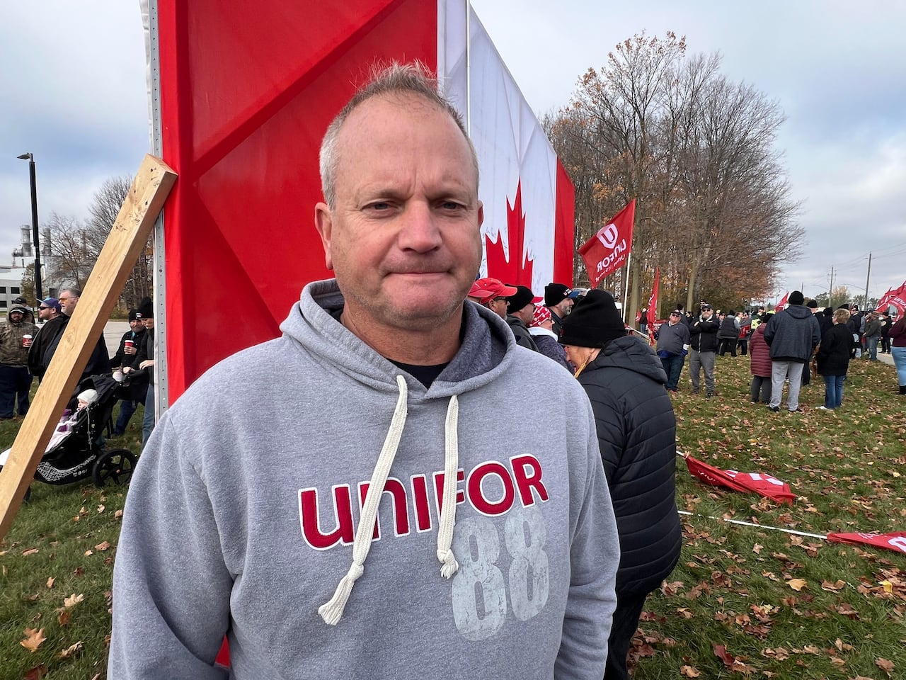Mike Van Buckel, president of Unifor Local 88.