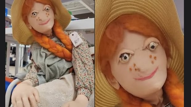 A screenshot of a post made about an Anne of Green Gables soft sculpture found at the Value Village in Sydney, NS. A screenshot of a post made about an Anne of Green Gables soft sculpture found at the Value Village in Sydney, NS.