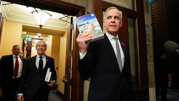 Carney's 1st budget calls for billions in new spending to prop up tariff-hit economy