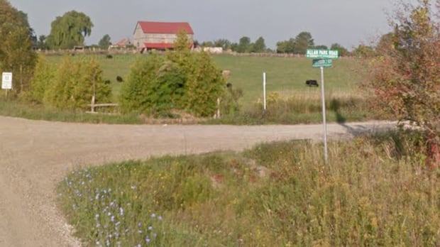 A rural intersection