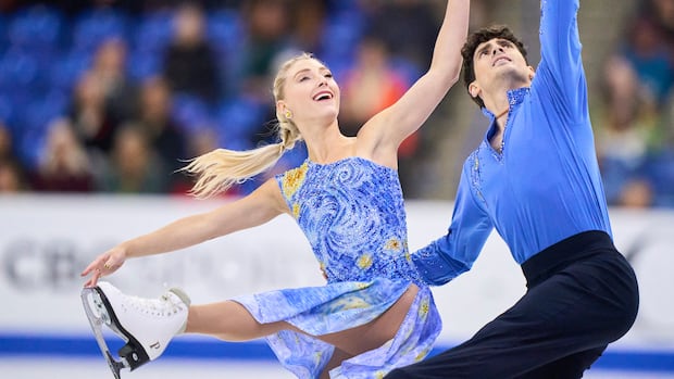 আইস নৃত্যশিল্পী Gilles, Poirier Skate কানাডা ইন্টারন্যাশনাল সিবিসি স্পোর্টস জিতে ইতিহাস তৈরি করেছে