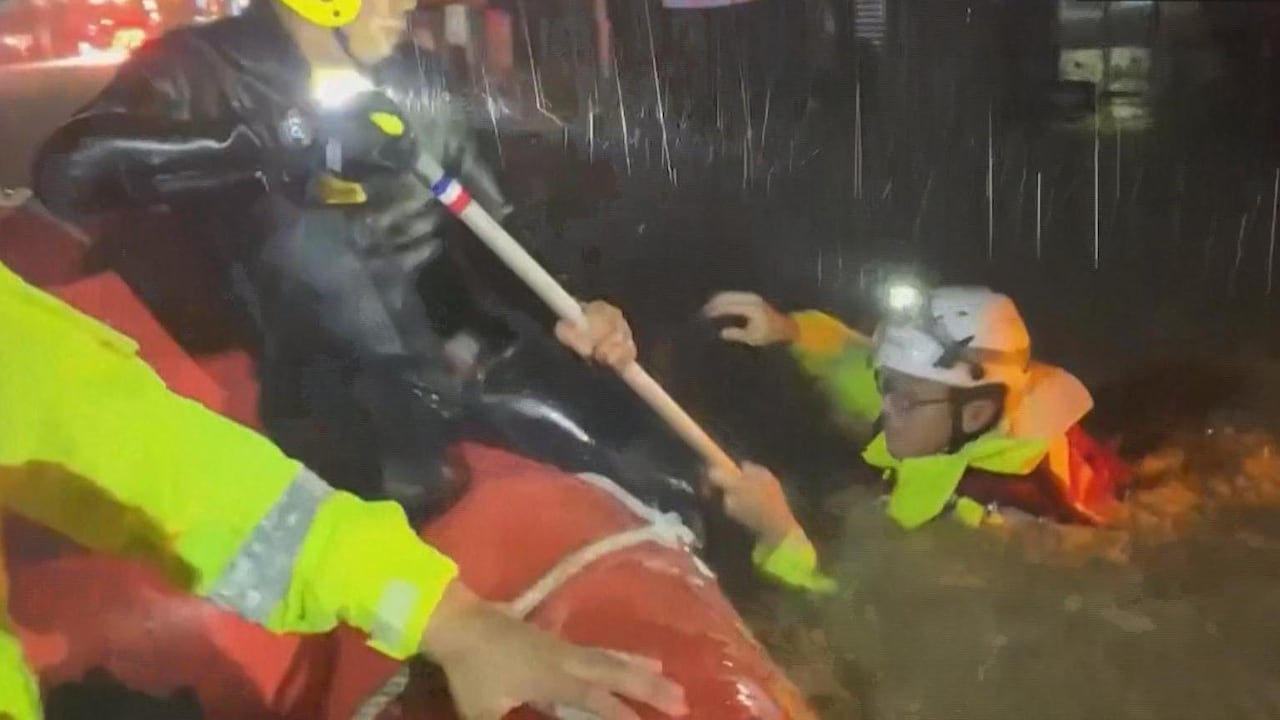 Taiwan evacuates residents trapped by flooding as tropical storm approaches