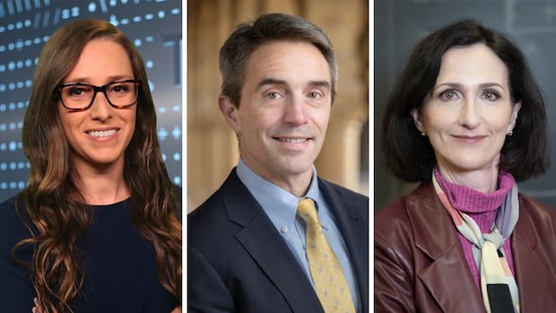 Three incoming academic scholars' headshots.