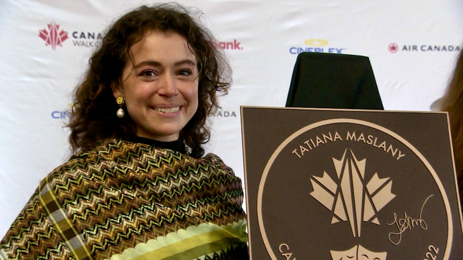 Tatiana Maslany expresses human rights concerns while being honoured at event in Regina Tatiana Maslany expresses human rights concerns while being honoured at event in Regina