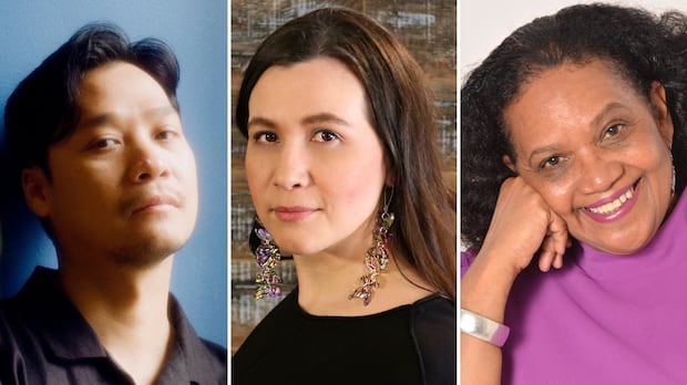 From left: Vinh Nguyen, katherena vermette and Lorna Goodison are among the finalists for the 2025 Governor General's Literary Awards. 