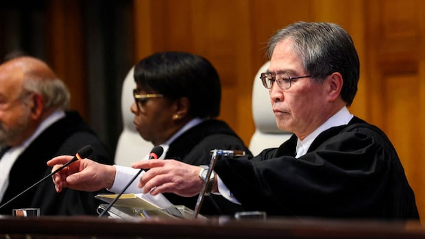 The World Court says Israel must allow UN aid to Gaza